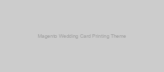 Magento Wedding Card Printing Theme